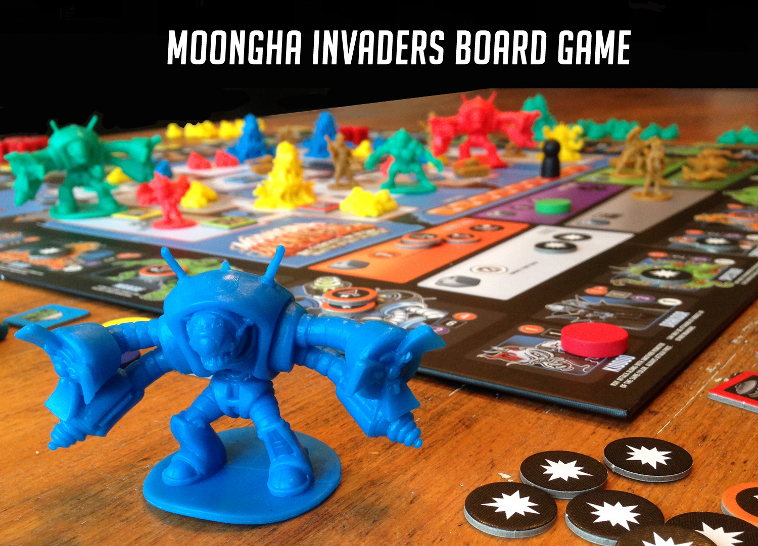 Details about   Moongha Invaders Board Game 
